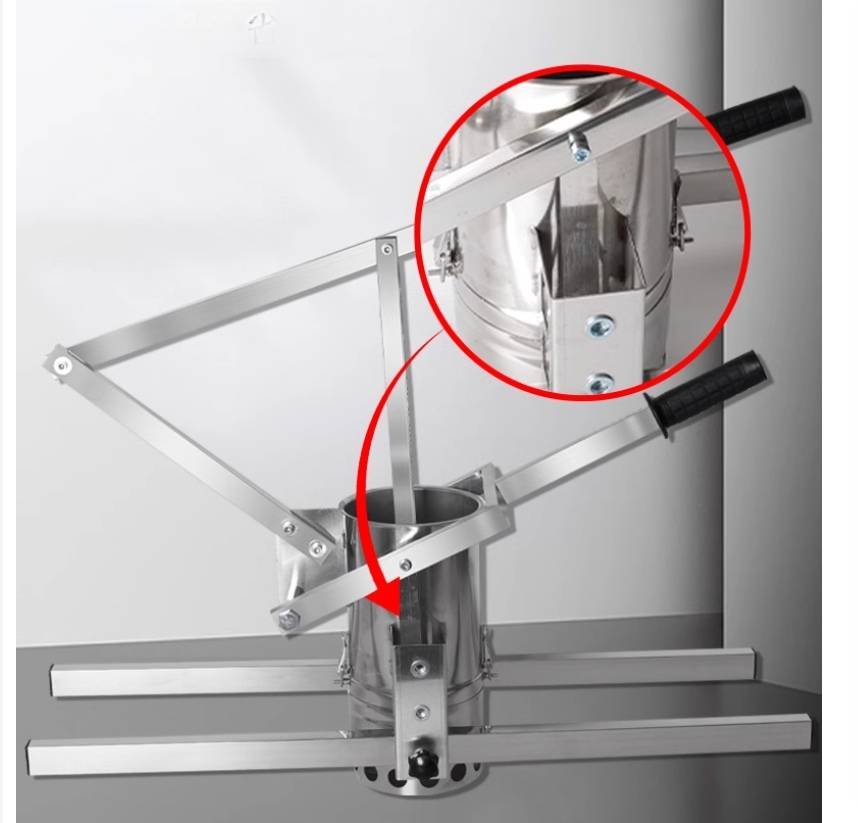 ES25 เครื่องทำลูกชิ้น ทอดมัน ไข่เต่า แบบมือโยก ***เลือกขนาดรูลูกชิ้นก่อนซื้อ