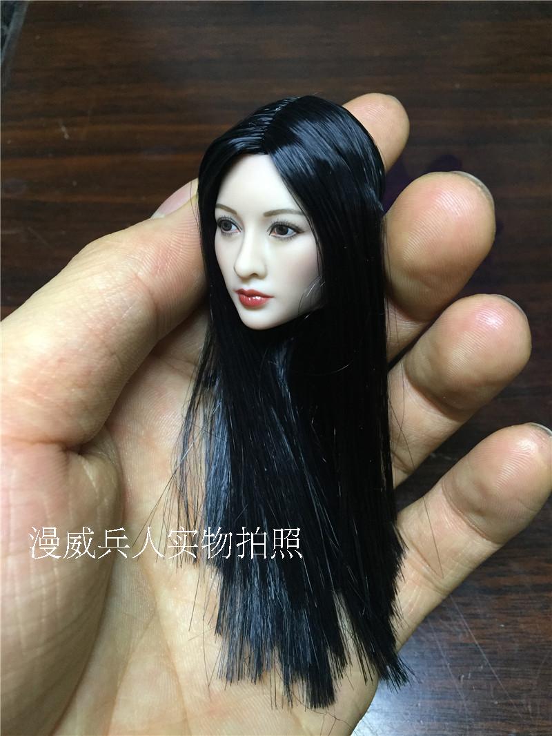 T-08C,D Asian beauty - Liu Yan head