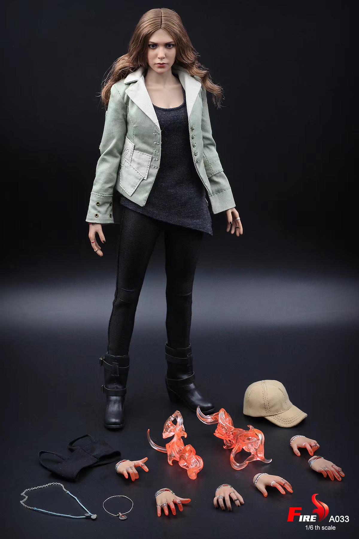 FIRE A033 1/6 Crimson Stealth Edition (16F)