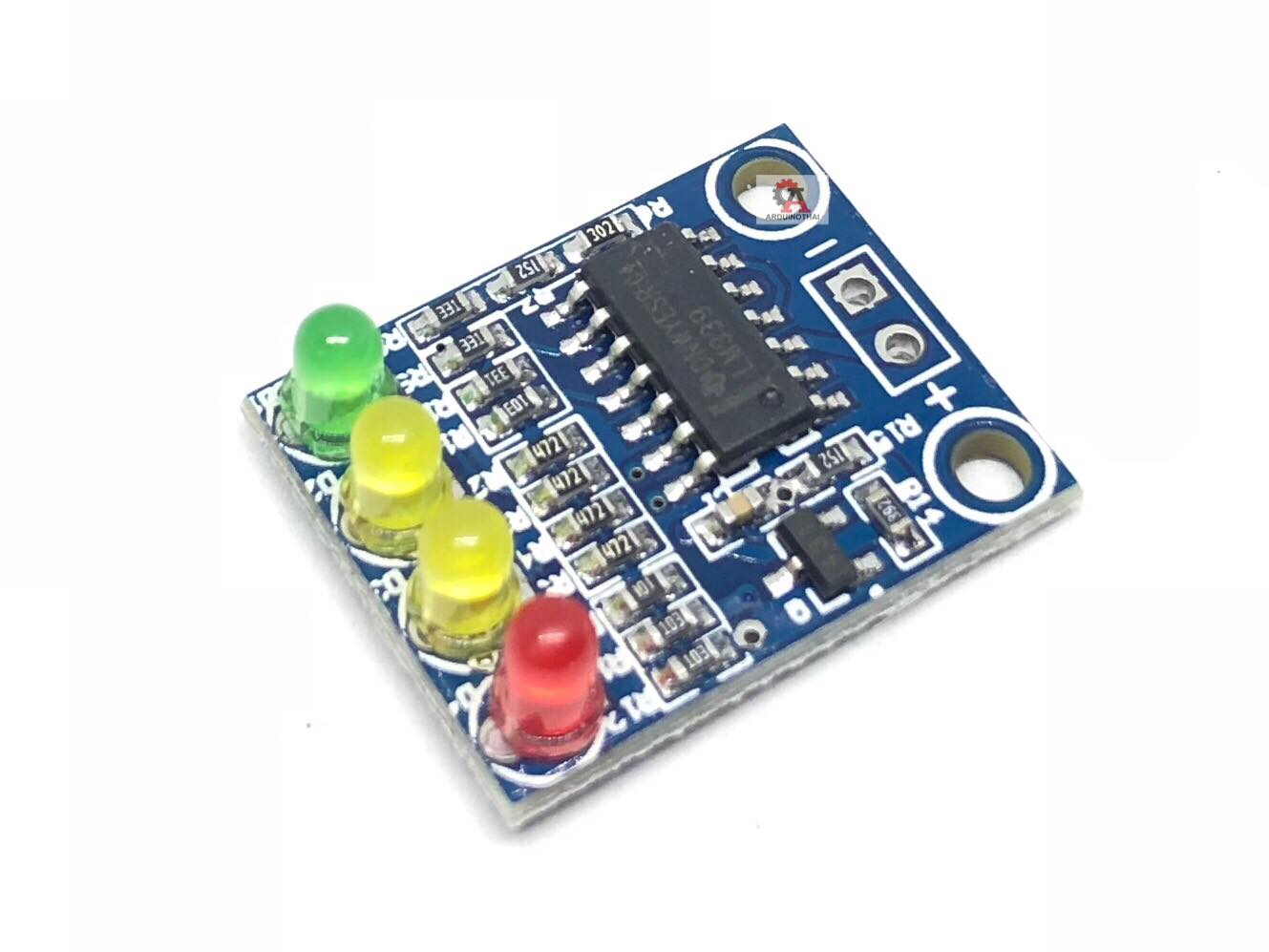 โมดูลแจ้งเตือนระดับแบตเตอรรี่ battery 4 level power indicator module 12V สต็อกไทยส่งไว
