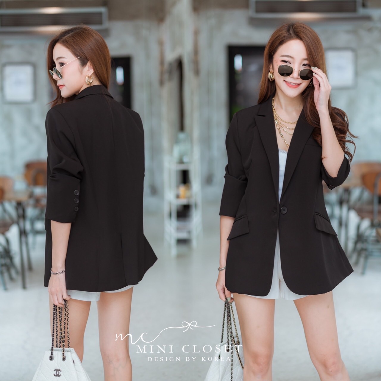 Blazer เบลเซอร์ สูทแฟชั่น สูททำงานผู้หญิง