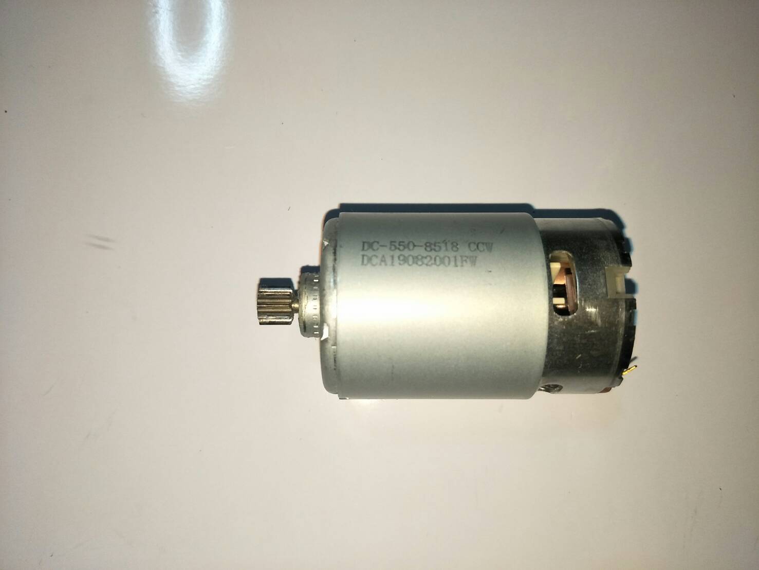 MO10 มอเตอ ร์RS550 แบบมีเฟือง 9 ฟัน 9V-18V 90W