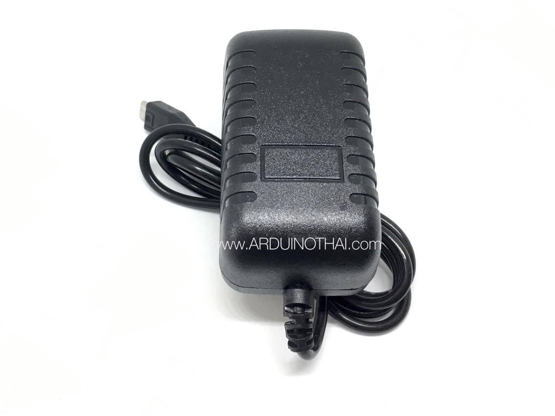 Adapter Power Supply - 5VDC/2A สำหรับ Raspberry Pi 2/3/4 Model B+ สต็อกไทยส่งไว