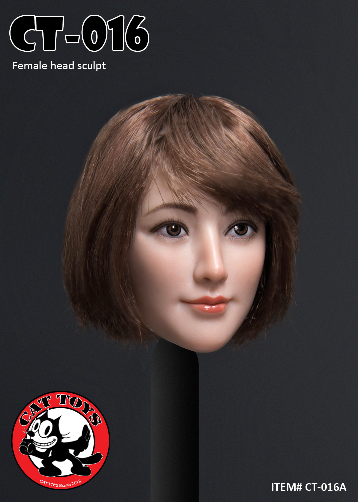 CAT TOYS CT-016HS Asian female headsculpt