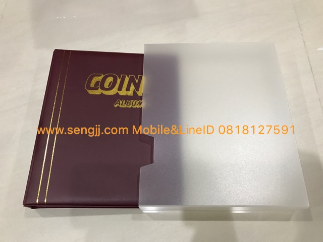 อัลบั้มสะสมเหรียญ ใส่เมาท์ (เล็ก) ใส่ได้ 120 เหรียญ