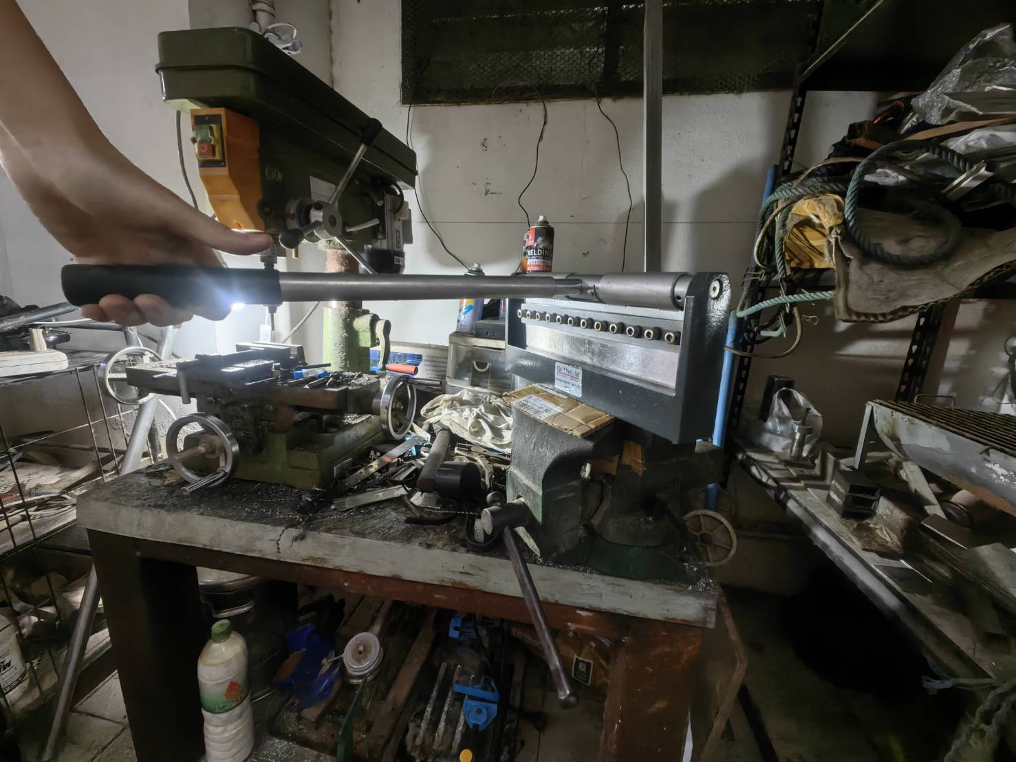 OT166 เครื่องพับเหล็ก DIY เหล้ก สเตนเลส อลูมิเนียม คุณภาพเยอรมัน