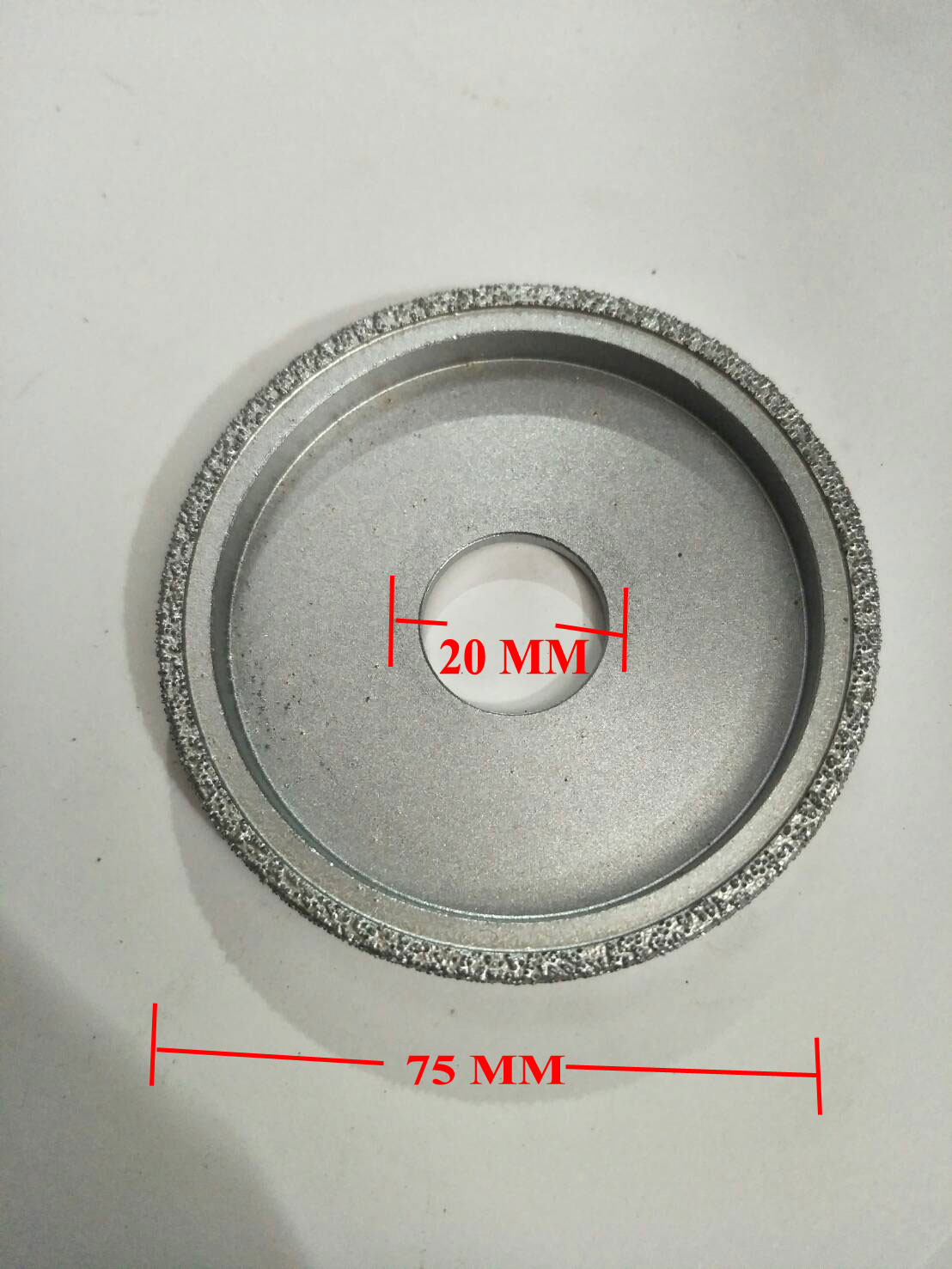 DG16 ชุดหินเจียร ลบคมขอบ กระจก กระเบื้อง แกรนิตโต้ 3 ใบ สำหรบัเครื่องเจียร 4 นิ้ว