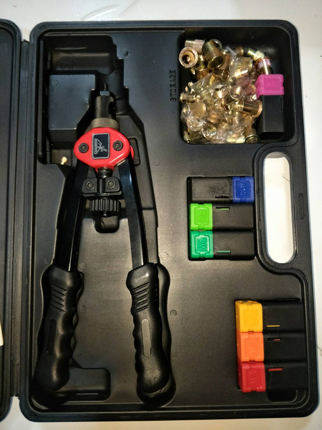 PL08 คีมย้ำรีเวทนัท Rivet nut M3-M12 รุ่นงานหนัก