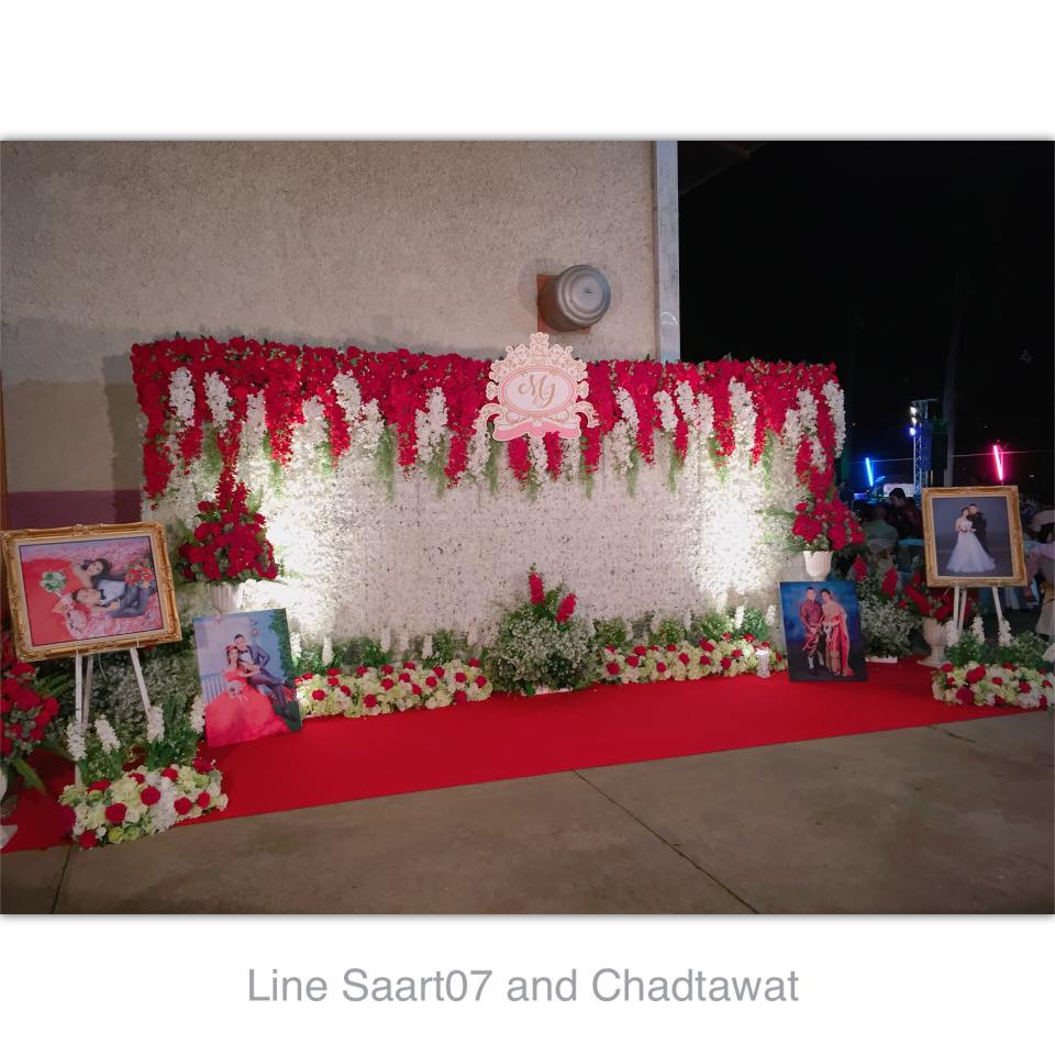 Backdrop ถ่ายภาพงานแต่ง