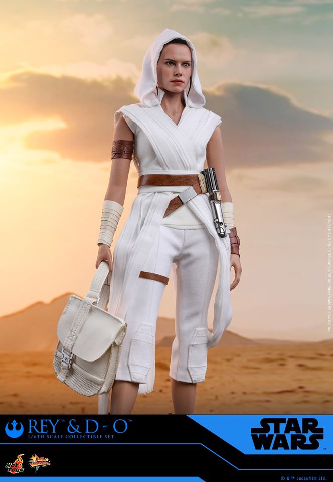 Hot Toys MMS559 Star Wars: The Rise of Skywalker 1/6 Rey and D-O