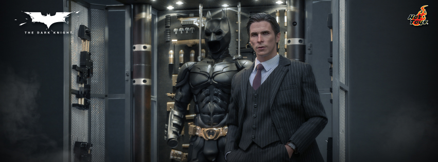 Hot Toys MMS750 The Dark Knight - Batman Armory with Bruce Wayne (2.0)