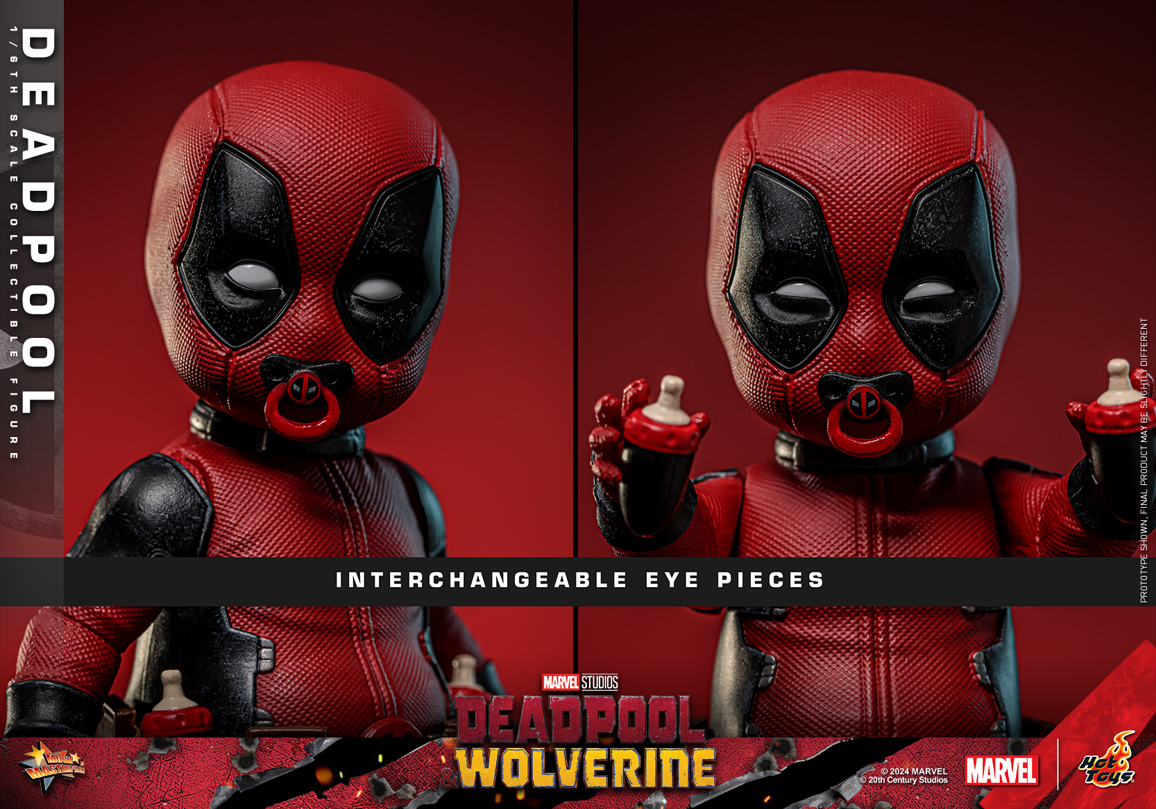 Hot Toys MMS746B Deadpool & Wolverine - Deadpool (Special Edition)