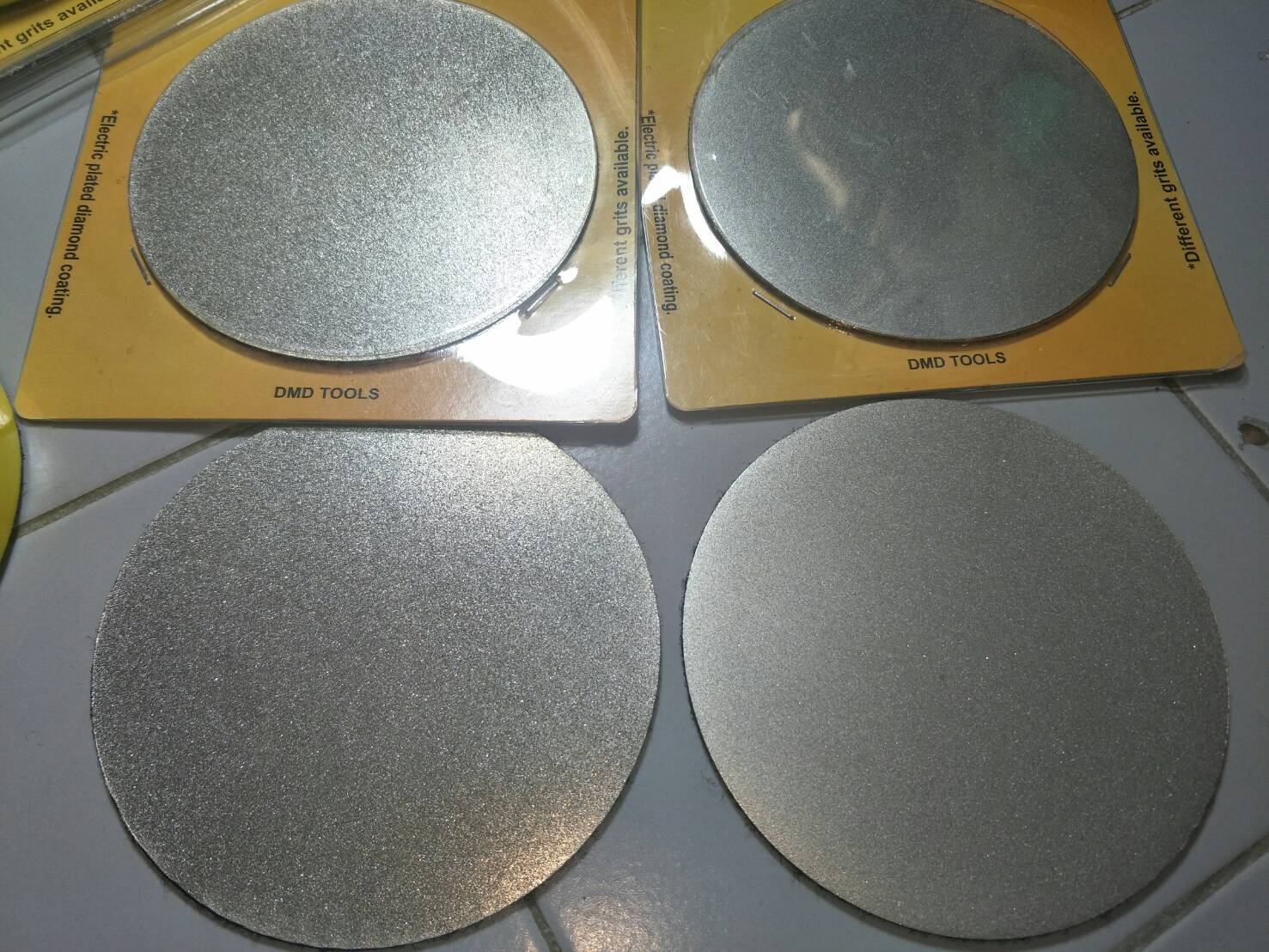 DG01 ใบเจียรเพชรหลังผ้า 5 นิ้ว ชุด 2 ใบ