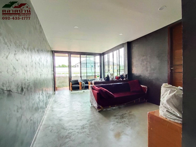 บ้านเดี่ยว บ้านปรารถนาพาวิลเลี่ยน พระราม 5-นครอินทร์ ราชพฤกษ์ หลังมุม 2 ชั้น 56.7 ตร.ว. ใหม่ สไตล์โมเดิร์น ใกล้ตลาดพระราม 5 เด่นหล้า