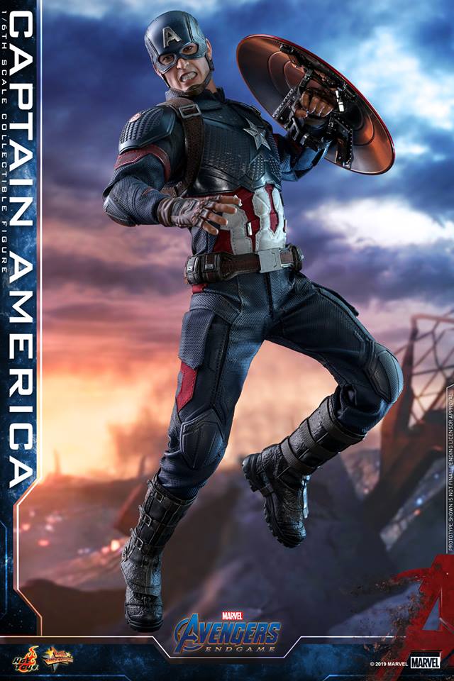Hot Toys MMS536 Avengers: Endgame - Captain America