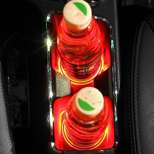 ที่วางแก้วในรถมีไฟ Led