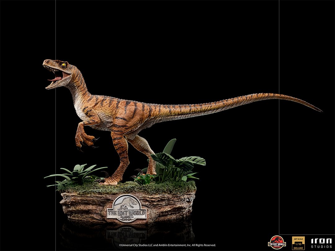 Iron Studios Deluxe Art Scale 1/10 The Lost World: Jurassic Park - Velociraptor