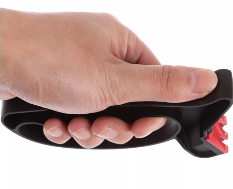 OT101 ที่ลับมีด 2 in 1 มีด + กรรไกร สำหรับงานทั่วไป คมไว ใช้ง่าย พกพาสะดวก