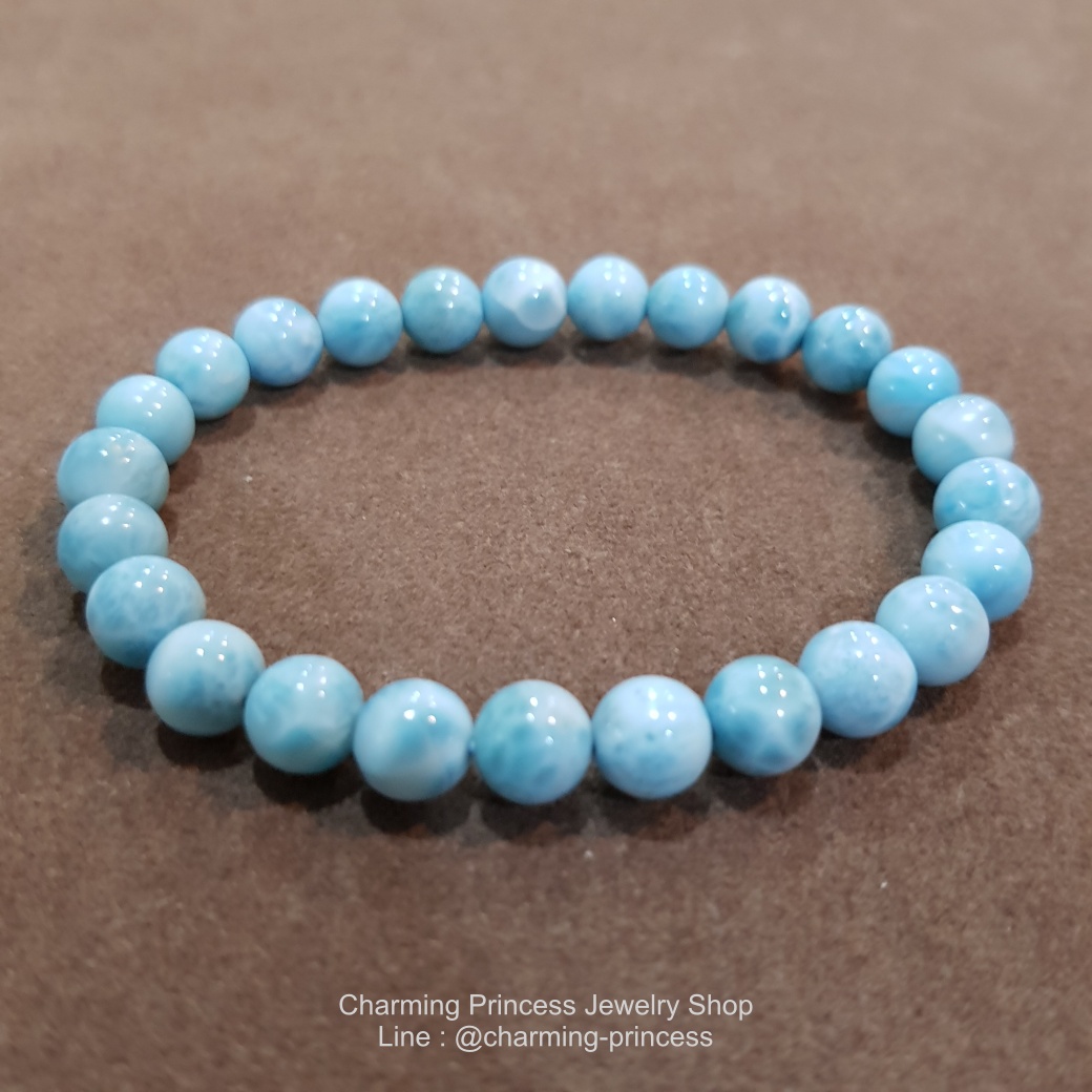 Larimar AAA++ ลาริมาร์ 7.5 มม