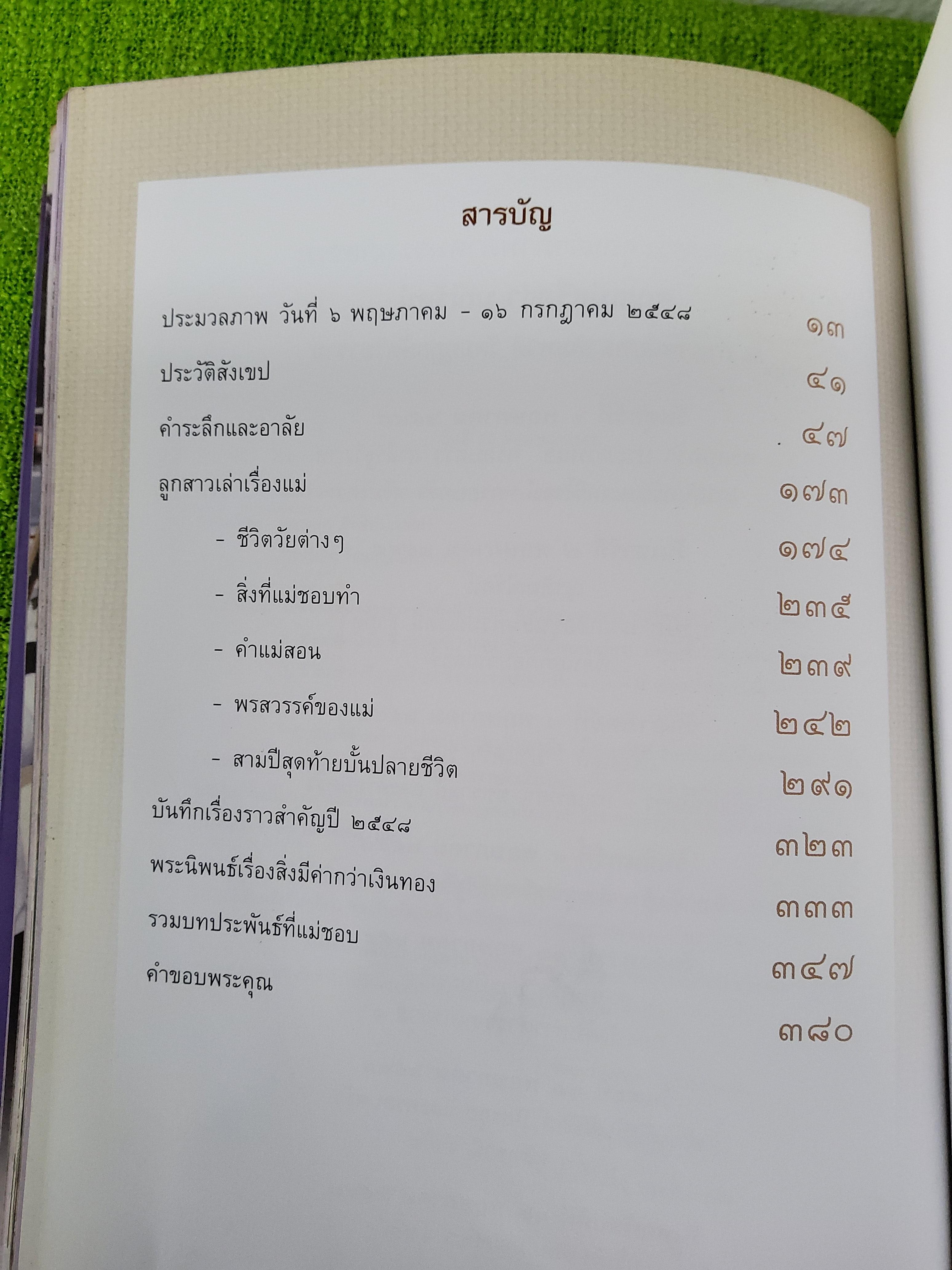 หนังสืออนุสรณ์ ศรีสง่า มณีรัตน์ 80 ปี สตรีสี่แผ่นดิน 2548 ปกอ่อน