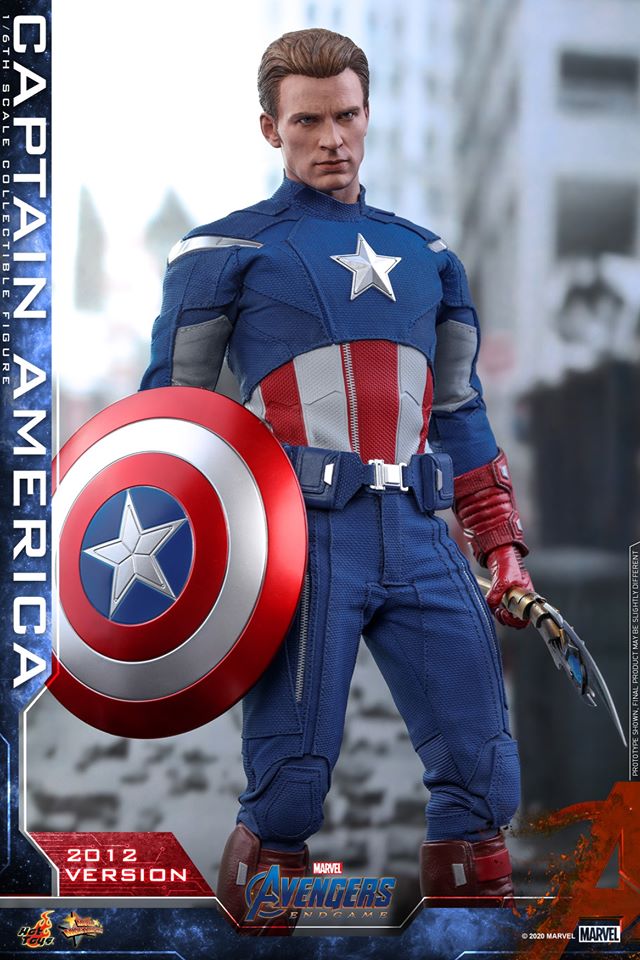 Hot Toys MMS563 Avengers: Endgame 1/6 Captain America (2012 Version)