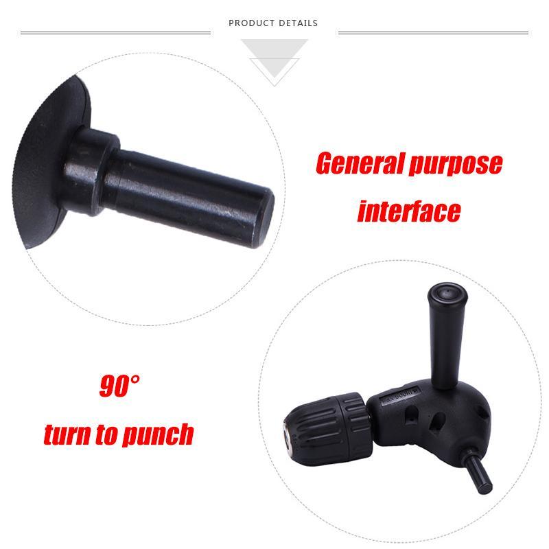 CH03 ข้อต่อสว่าน 90 องศา หัวจับปลดเร็ว 0.8-10 มิล