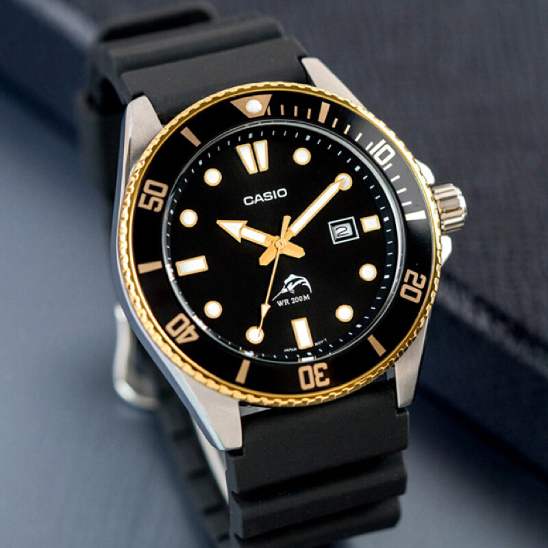 นาฬิกาข้อมือ Casio Standard Men MDV-106 สายเรซิ่น Duro 200 MDV-106-1 MDV-106B-2 MDV-106G-9