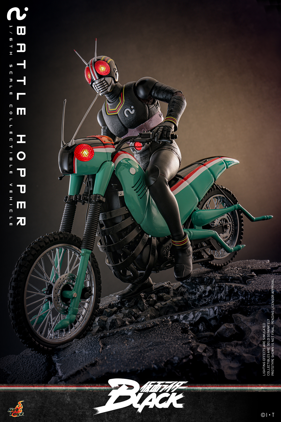 Hot Toys TMS161 Kamen Rider Black - Battle Hopper