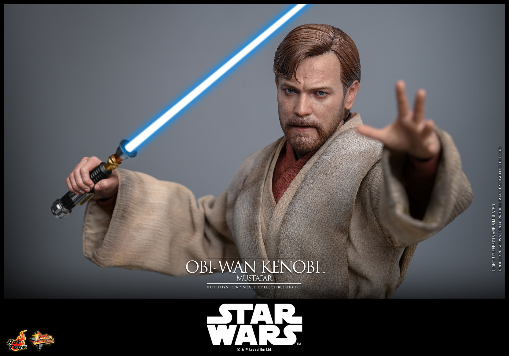 Hot Toys MMS843 Star Wars: Revenge of the Sith - Obi-Wan Kenobi (Mustafar)