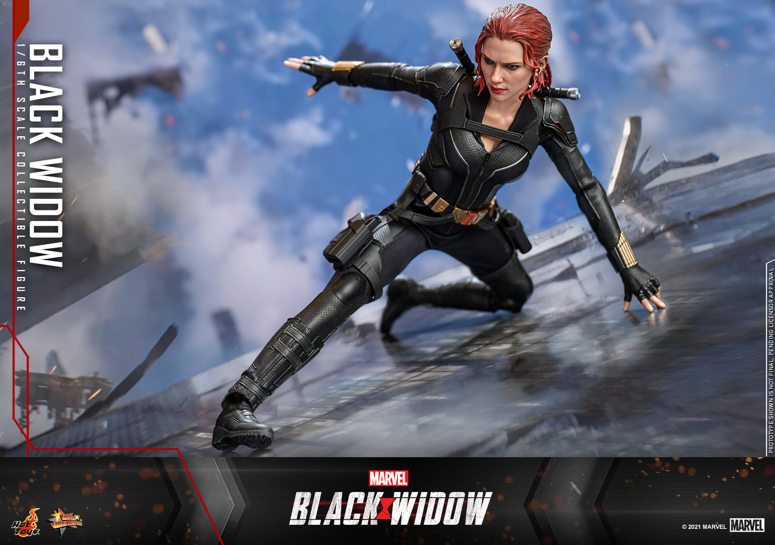 Hot Toys MMS603B 1/6 Black Widow - Black Widow (Special Edition)