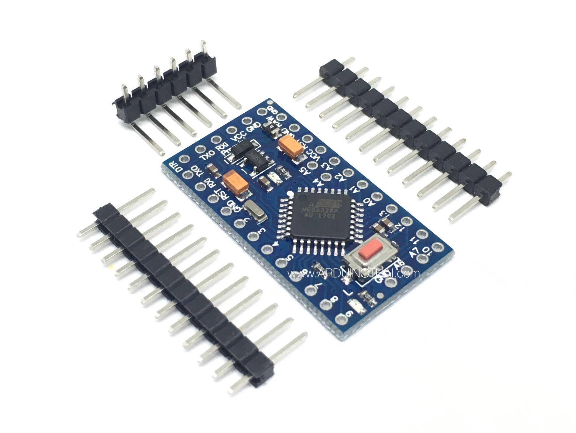 บอร์ดอาดูโน่ Pro mini ATMEGA328P - 5V/16MHz ( Arduino - Compatible Board )