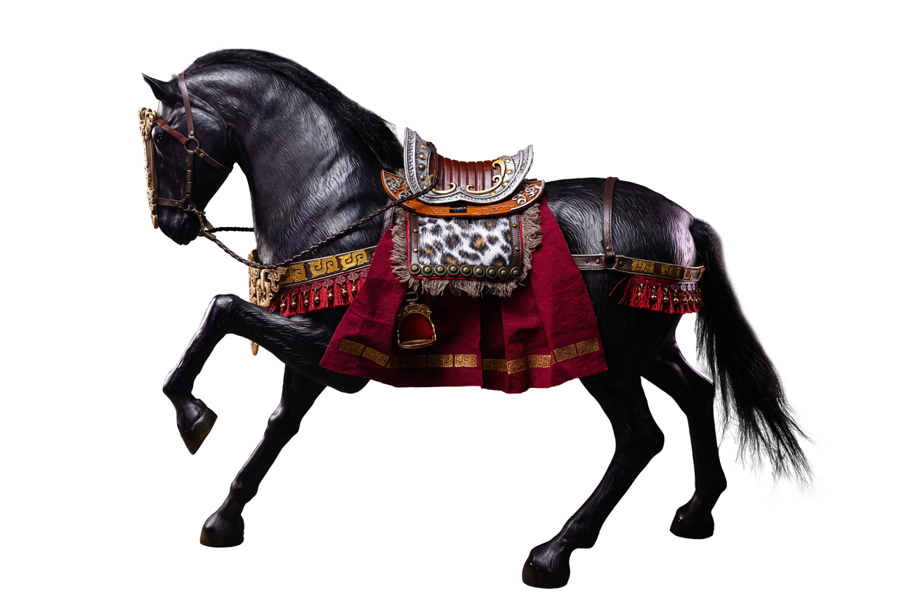 303TOYS MP040 + MP041 THREE KINGDOMS SERIES: DONG ZHUO ZHONGYING - MARQUIS OF MEI (EXCLUSIVE COPPER EDITION) + WARHORSE OF DONG ZHUO