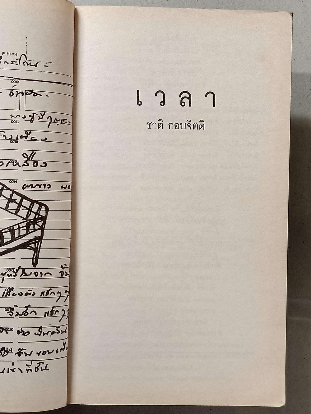 หนังสือมือสอง 024 เวลา โดย ชาติ กอบจิตติ พิมพ์ครั้งที่ 17 ความหนา 255 หน้า