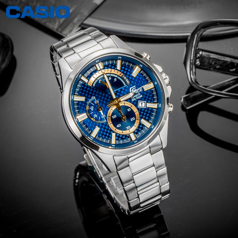 นาฬิกาข้อมือ Casio Edifice Chronograph EFR-530 Series EFV-530 EFV-530D EFV-530D-2A EFV-530D-2A