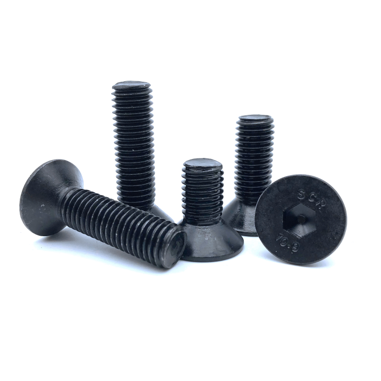 สกรูหัว เทเปอร์ Screw Flat M3