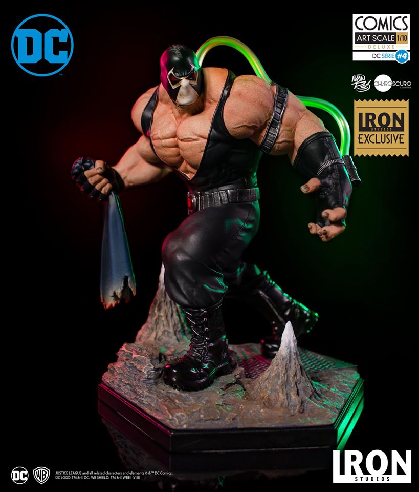 Iron Studios Deluxe Art Scale 1/10 DC Comics Series 4 - Bane (EX)