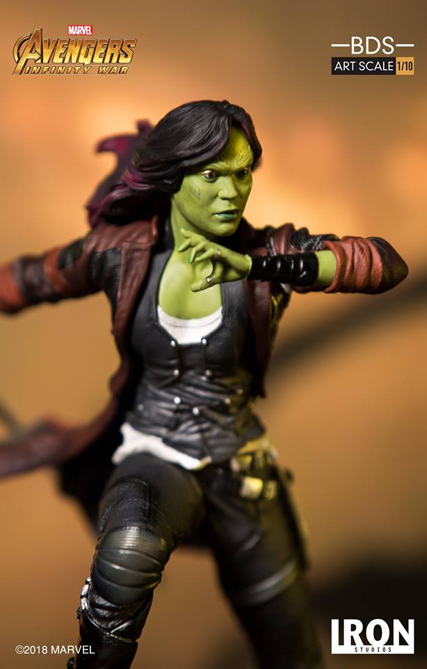 Iron Studios BDS Art Scale 1/10 Avengers: Infinity War - Gamora