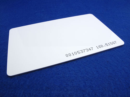 คีย์การ์ด ความถี่ 125KHz ID Card (125KHz) ไม่สกรีนตัวเลข สต็อกไทยส่งไว