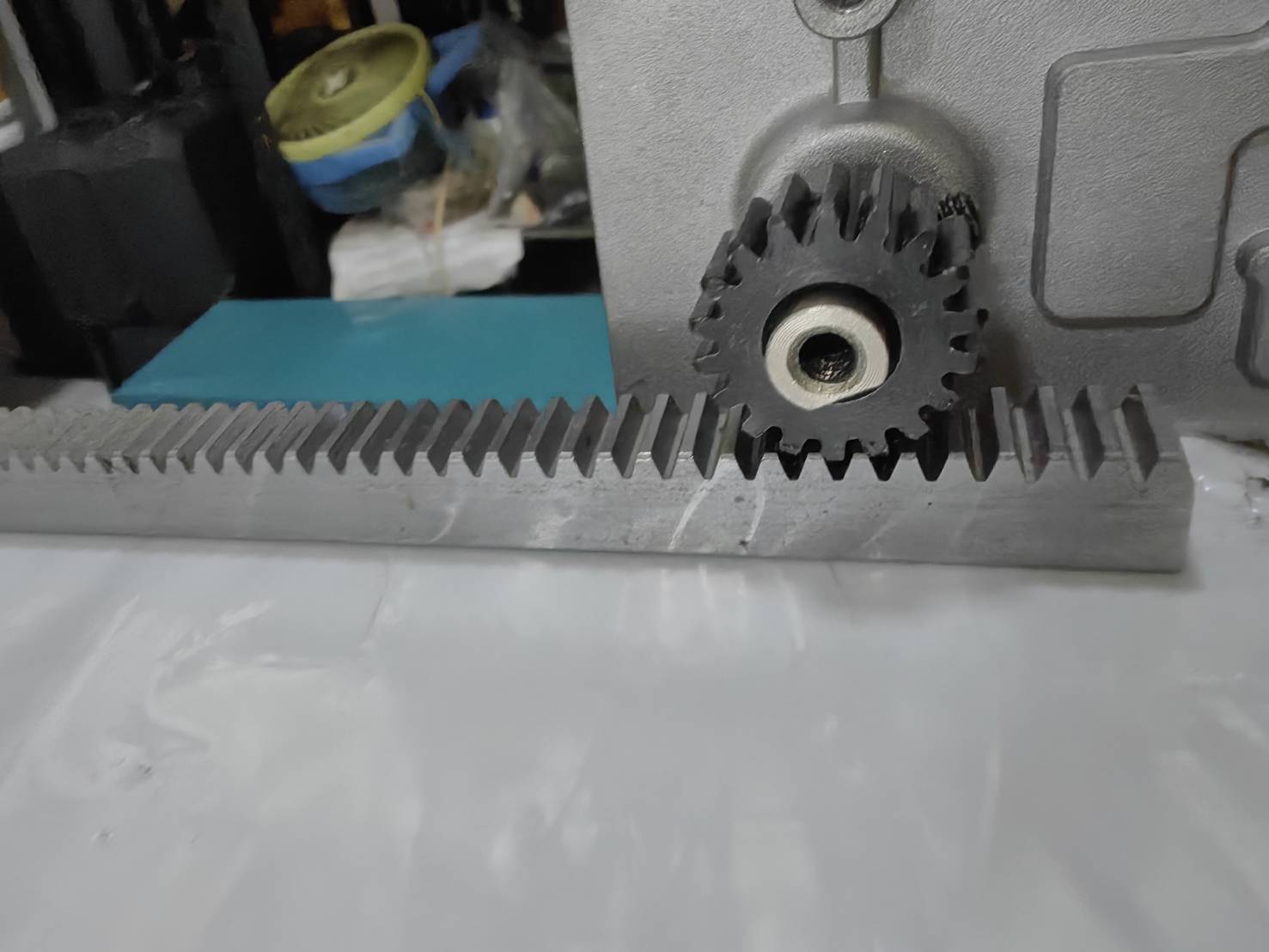 MO61 เฟืองสะพาน+เฟืองเหล้ก สำหรับ DIY *** เลือกขนาดก่อนซื้อ