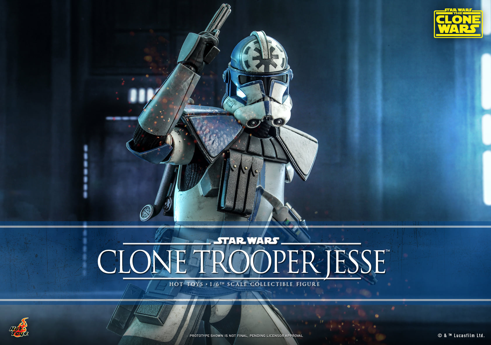 Hot Toys TMS064 1/6 Star Wars: The Clone Wars™ - Clone Trooper Jesse™