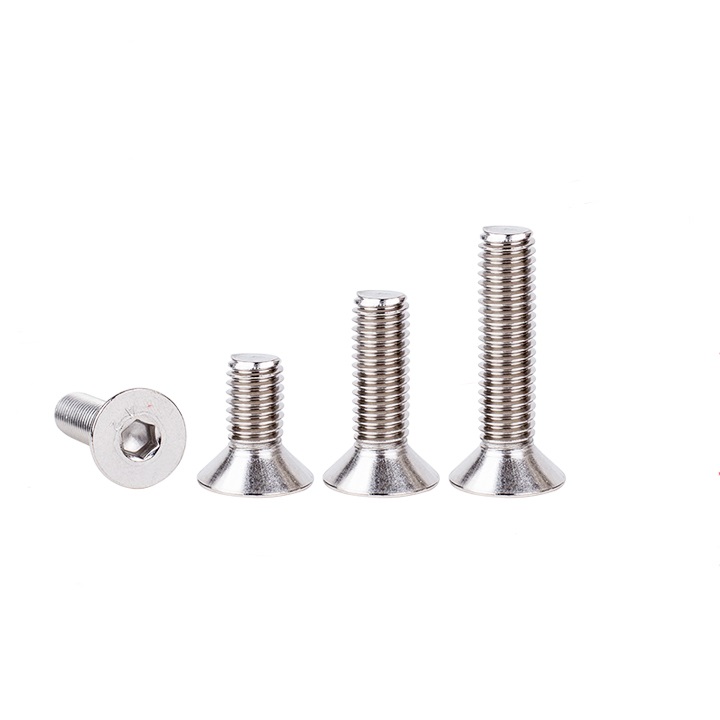 สกรูหัวเทเปอร์สแตนเลส 304 Screw Flat M3,M4,M5 / ชิ้น