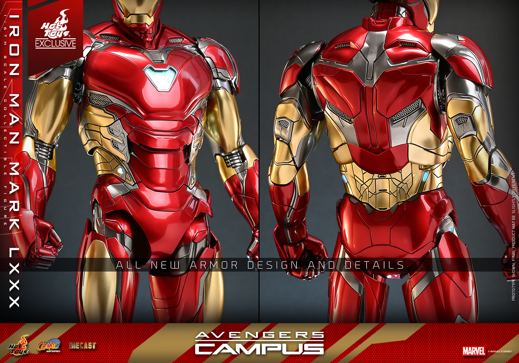 Hot Toys CMS018D60 1/6 Avengers Campus - Iron Man Mark LXXX [Hot Toys Exclusive]