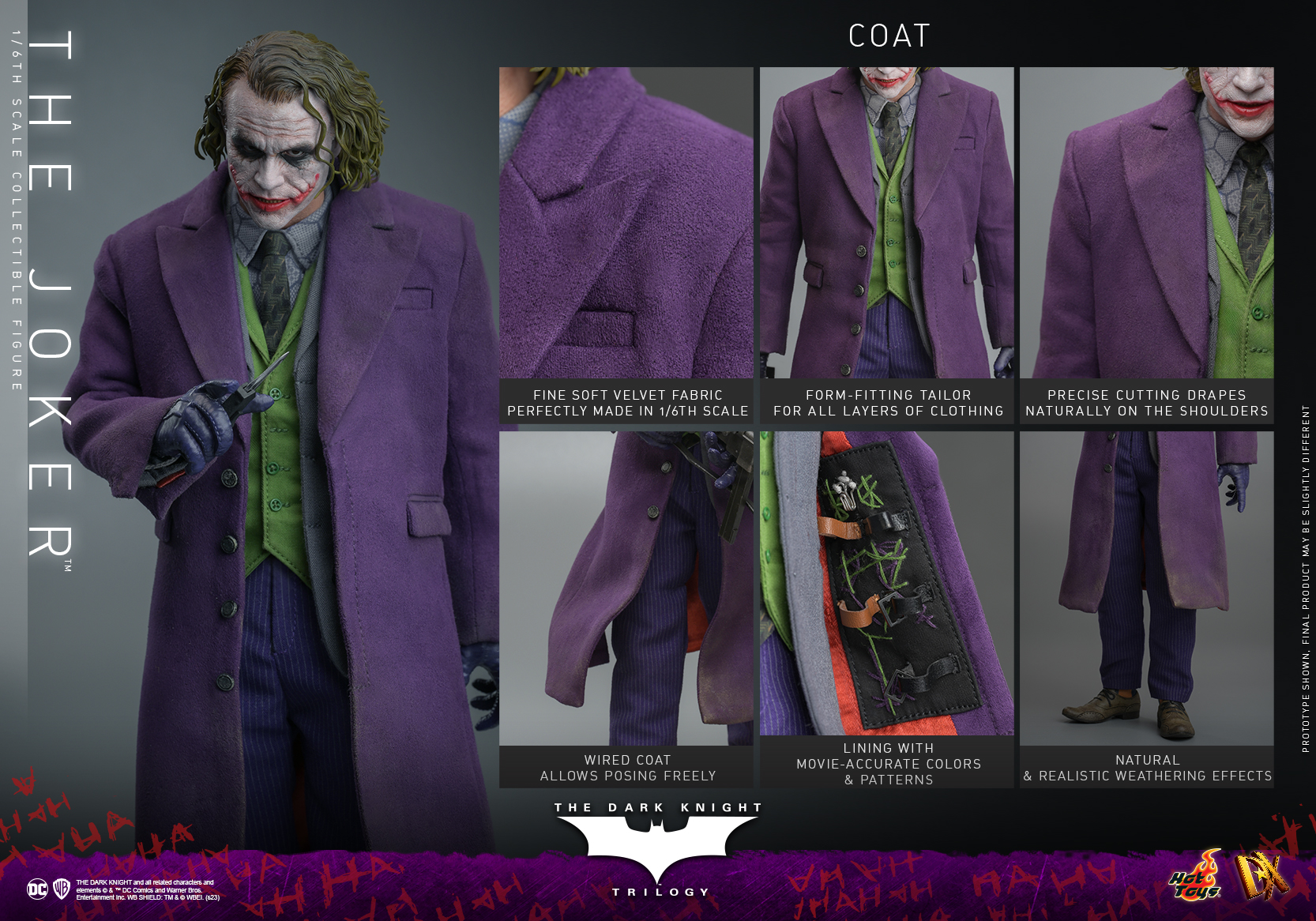 Hot Toys DX32 1/6 The Dark Knight Trilogy - The Joker