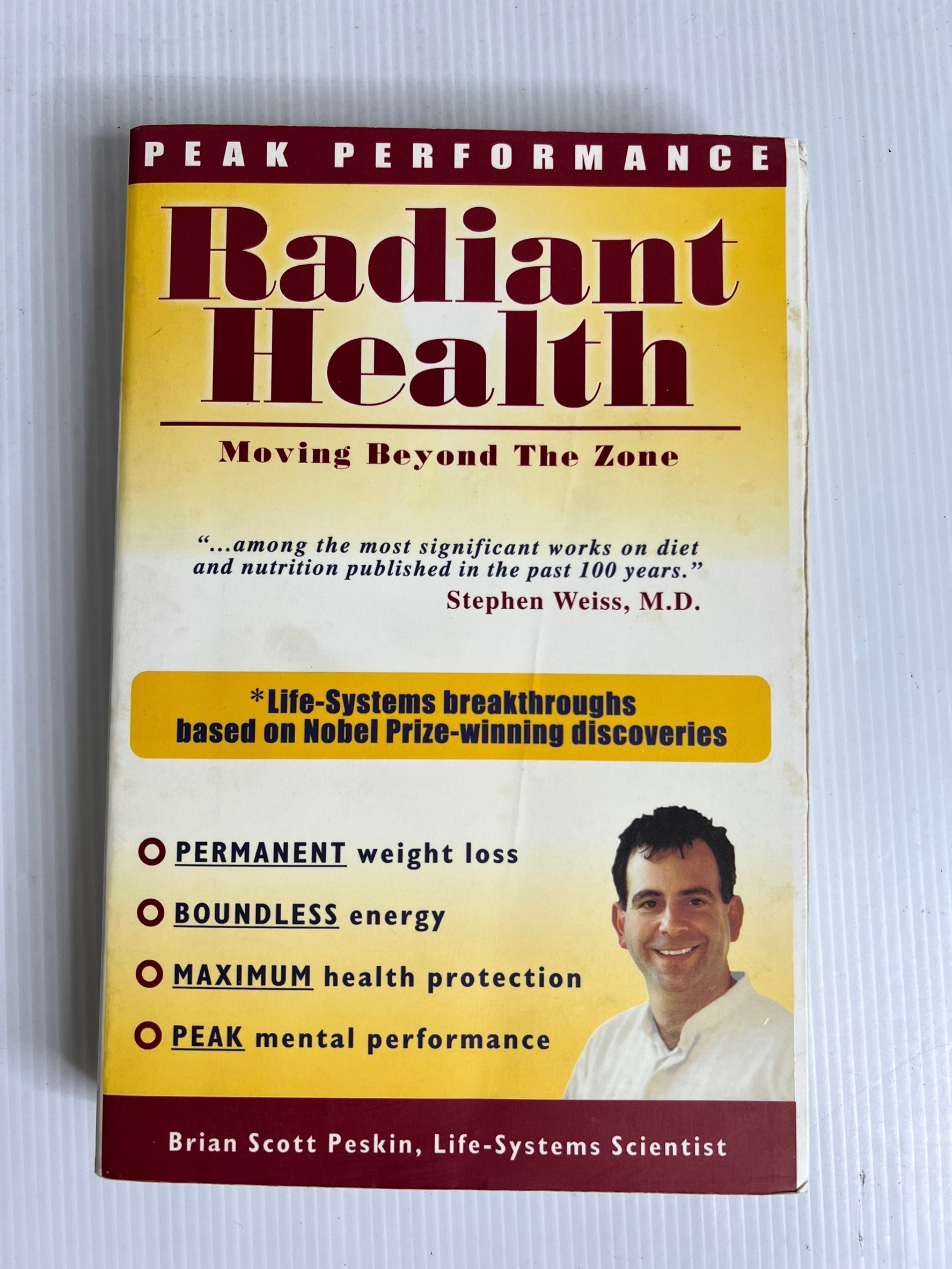 Radiant Health: Moving Beyond the Zone Brian S. Peskin January 1, 1998 90-99% Paperback