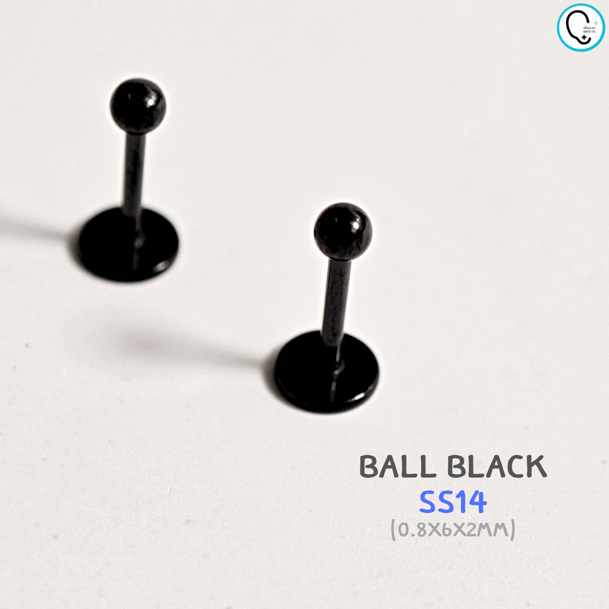 “เช็คสินค้าทัก line ก่อนโอนนะคะ” จิวแป้นแบน แบบเสียบ และ แป้นขันน๊อต สแตนเลสเกรดมีตัดแพทย์_SS00