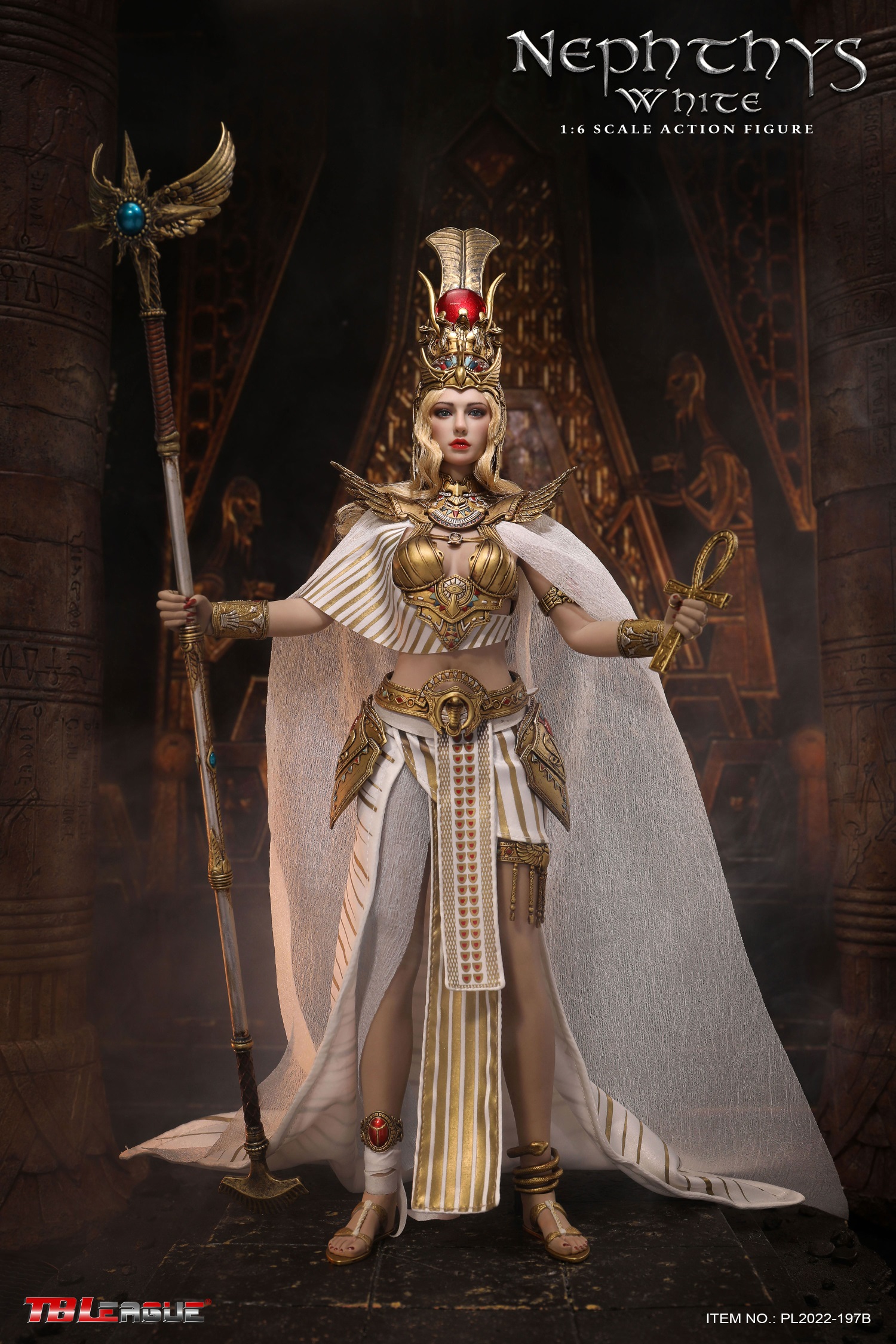 TBLeague PL2022-197B 1/6 Nephthys White