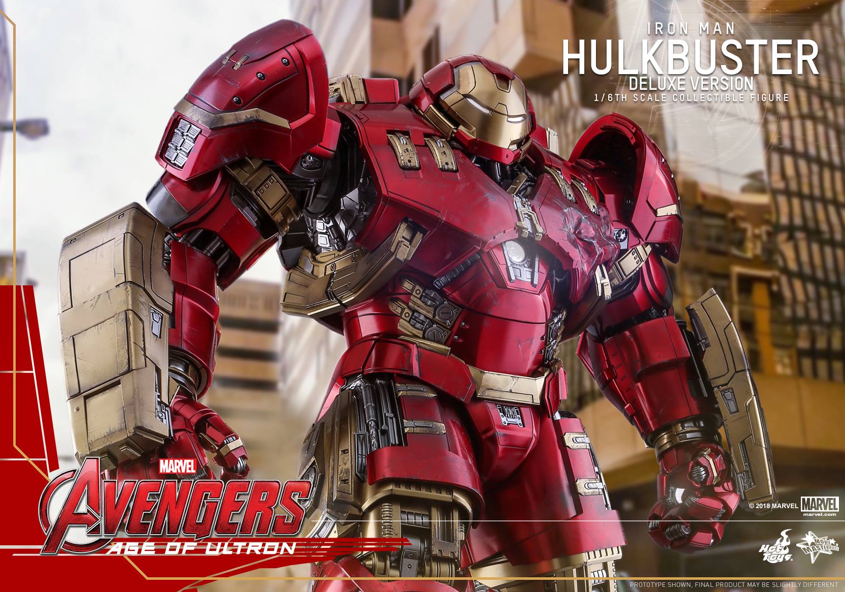 Hot Toys MMS510 AVENGERS AGE OF ULTRON - HULKBUSTER (DELUXE VERSION)