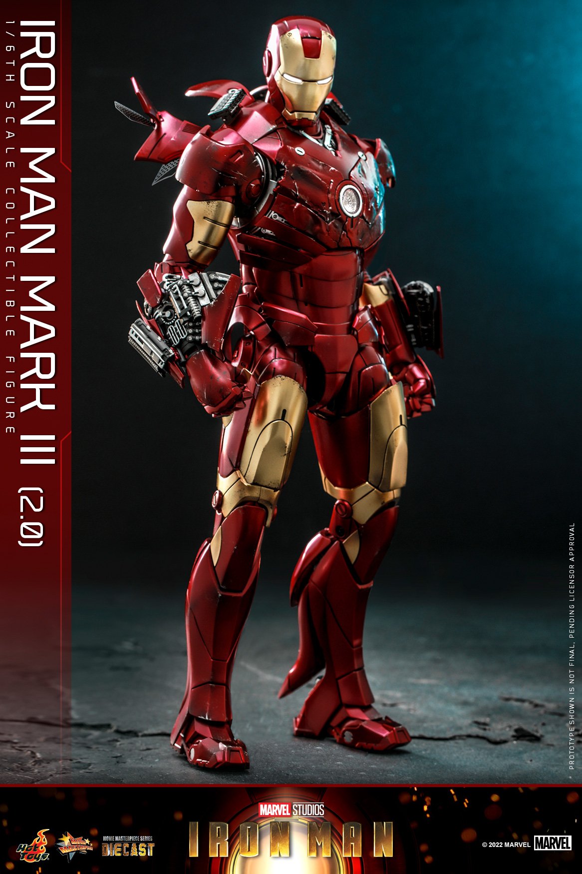 Hot Toys MMS664D48 1/6 Iron Man - Iron Man Mark III (2.0)