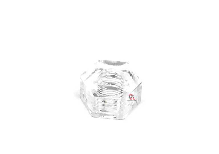 Plastic Nut (M3 จำนวน 10 ตัว) สีใส