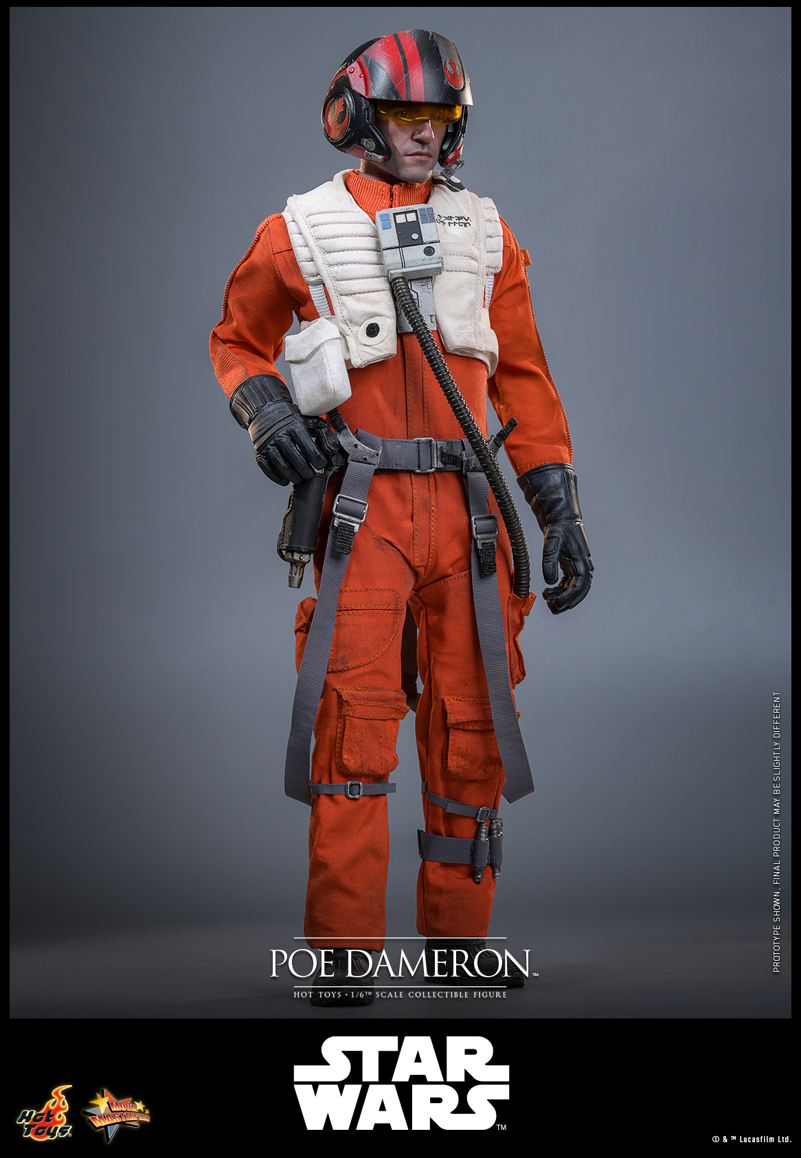 Hot Toys MMS806 Star Wars: The Force Awakens - Poe Dameron